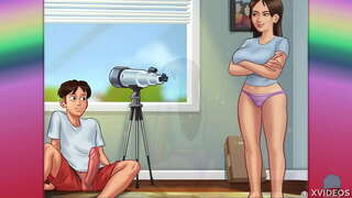 Летняя сага, эпизод 14 - Дженнифер с дилдо в заднице... где еще?