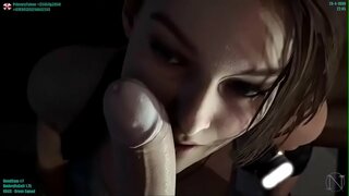 Jill sucks անդամ հովանոցի